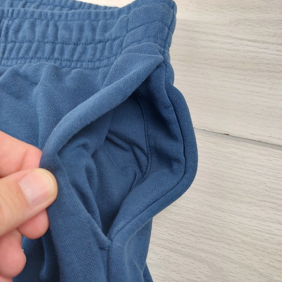 Nike Dance Trousers Womens 2XL Blue Loose Baggy Fleece Joggers Hip Hop Y2K‎ - Picture 6 of 12